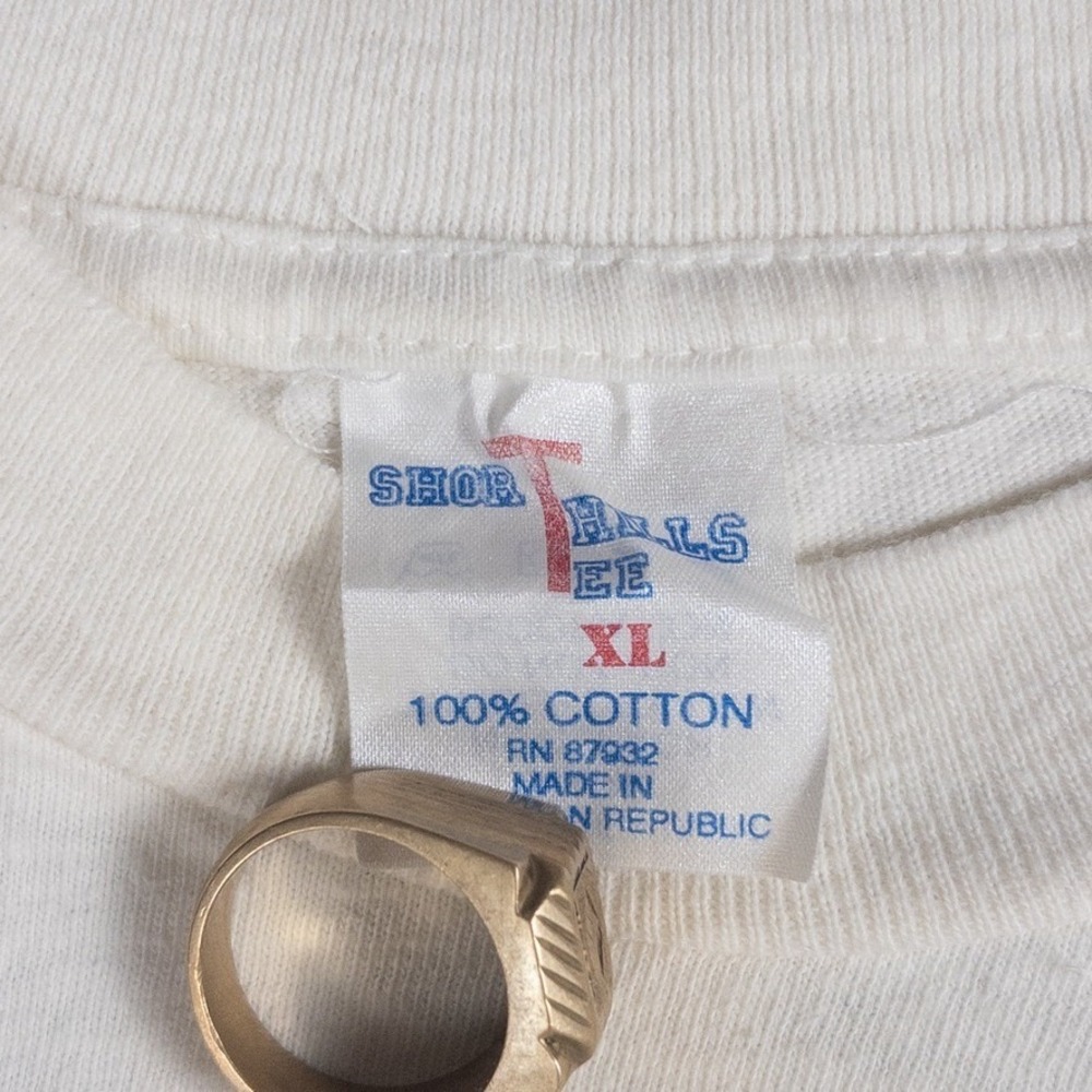 Gimme A Break T Shirt Mens XL White Spring Break 95 Single Stitch Vintage 90s - Picture 4 of 6